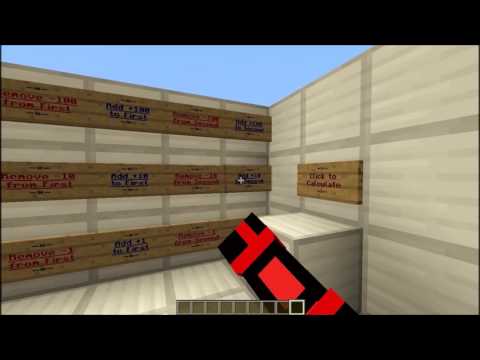 Compex Maths: G.C.D. and L.C.M. Calculator in Minecraft!