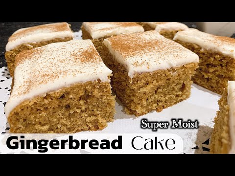 The Best Ginger Cake Recipe 🎄| Easy Gingerbread Cake