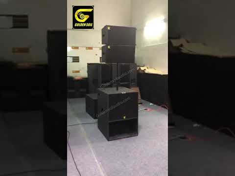 Goldensoil audio A2  10 inch line array speaker  A2 active speaker pro audio pa system