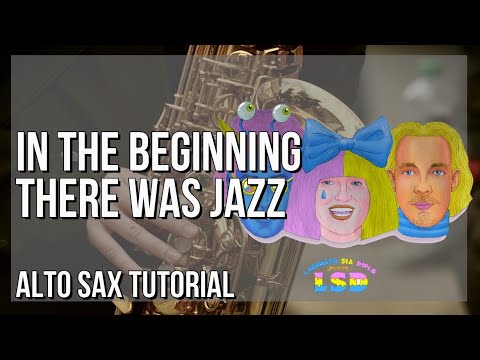 How to play In the Beginning There Was Jazz (Castlevania) by LSD on Alto Sax (Tutorial)