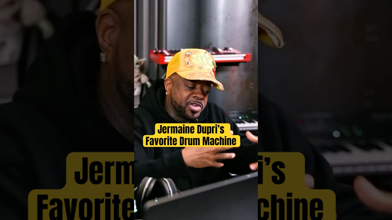 Jermaine Dupri's Favorite Beat Machine Was THIS One! #jermainedupri #beats #producer