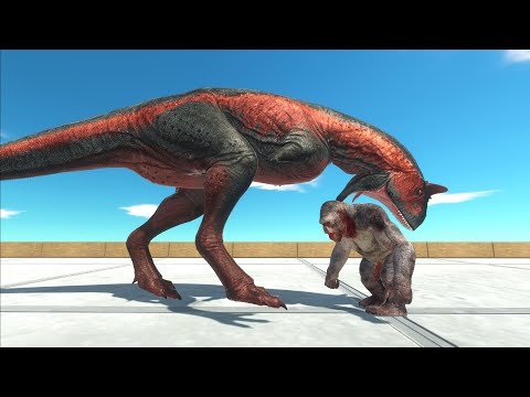 Battle 4 levels of Goro - Animal Revolt Battle Simulator