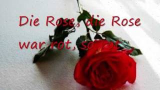 Musik-Video-Miniaturansicht zu Die Rose war rot Songtext von Gerry Wolff