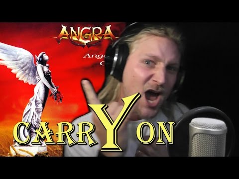 ANGRA - CARRY ON (Live Vocal Cover and Acapella)