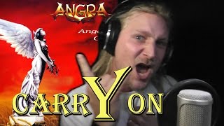 ANGRA - CARRY ON (Live Vocal Cover and Acapella)