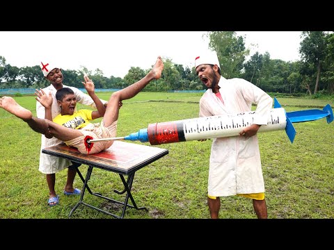 Must Watch New Comedy Video 2022 New Doctor Funny Injection Wala Comedy Video ep 045
