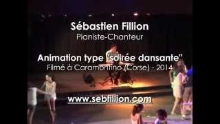 Sébastien Fillion - pianiste-chanteur - animation soirée dansante