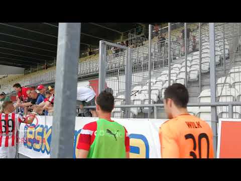 Cracovia vs Nieciecza - 29.04 - podziękowanie Zawodników - CracoviaFOTO