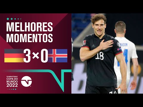 Gols e lances de Alemanha x Islândia