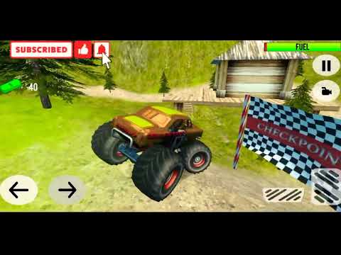 Monster Truck Offroad USA Driving Sim | 4X4 Offroad Truck Hill Drive | Monster Truck Game 3D |
