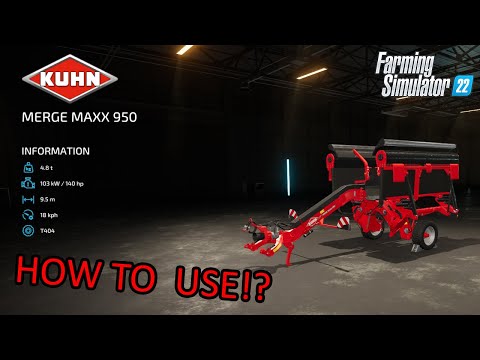 Kuhn MERGE MAXX 950 (Farming Simulator 22)