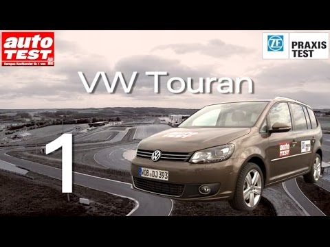 The ZF practical test 2014 - 1st place VW Touran