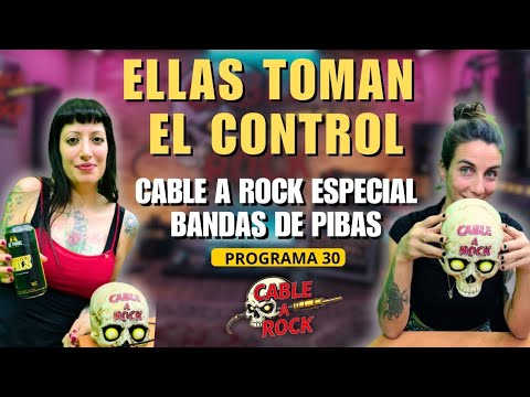 Bandas de pibas que la rompen 💜🔥 | Especial Rock Femenino – Cable a Rock #30 x Vorterix San Luis ☠️