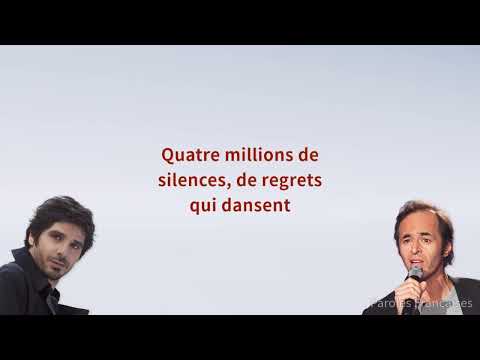 Patrick Fiori - 4 mots sur un piano ft. Jean-Jacques Goldman & Christine Ricol (Paroles)