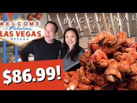 Bacchanal Buffet Caesars Palace Las Vegas ULTIMATE All You Can Eat Seafood Buffet Best Vegas Food