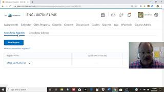 Using the Attendance Function in D2L