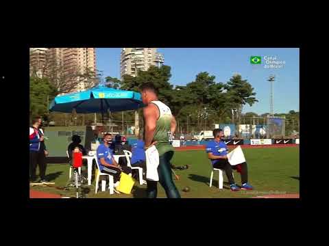 William Braido Arremesso do peso - Vice campeão brasileiro 2021