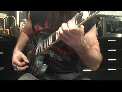 Zakk Wylde playing the ''Sleeping Dogs'' solo from his album ''Book of Shadows II''