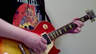 Thin Lizzy - For Those Who Love to Live (Guitar) Cover 【UK Tour &#39;75 Version】