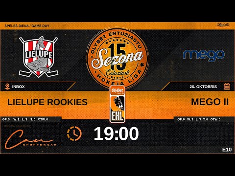 2025 10 26 | LIELUPE ROOKIES (LLR) - MEGO II (MG2) | E10