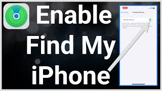 How To Turn On Find My iPhone