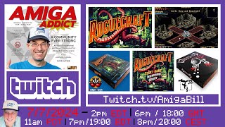7/7/2024 - New Amiga Game Roguecraft with the Developer Ricki Sickenger, Cecconoid Unboxing
