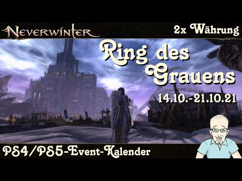 NEVERWINTER: Event-Kalender 2x Währung Ring des Grauens & 2x Berufe - 14.10.-21.10.21 - PS deutsch