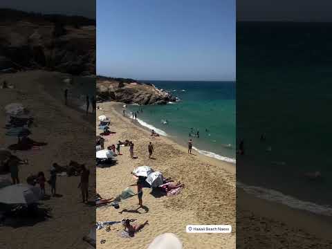 📍Hawaiii Beach Naxos #youtubeshorts