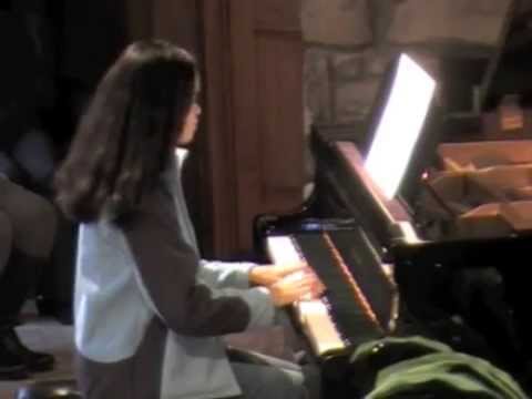 Isabel, age 13, performing Khachaturian