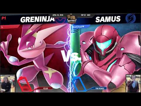 Battery Basement: Lights Out - FS|Ludi (Greninja) Vs. Pink Menace (Samus) - Top 32 WR2