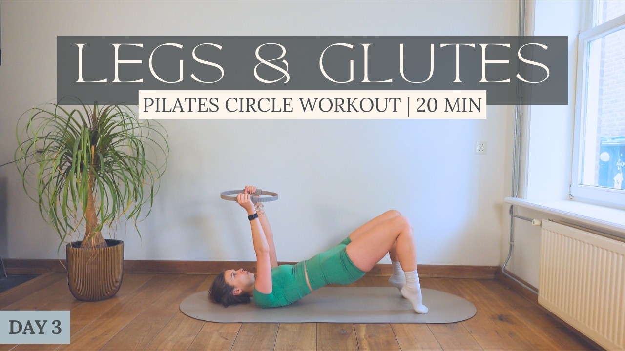 20 MIN Pilates Ring Workout | Thighs, Glutes & Legs