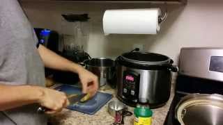 Pressure cooker sausage