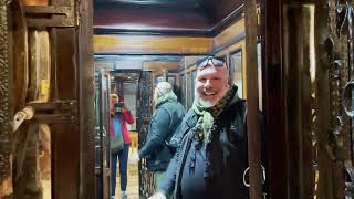 32 - Wendells Wanderings - Egypt 2023 - Cairo - Old School Hotel Elevator