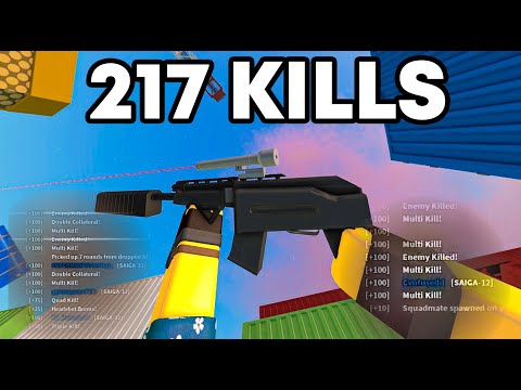 How I got my FIRST 200 KILL GAME in Phantom Forces...