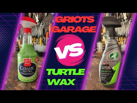 Griots 3in1 VS Turtle Wax's ceramic spray.(Part 1)The prep & instalation.