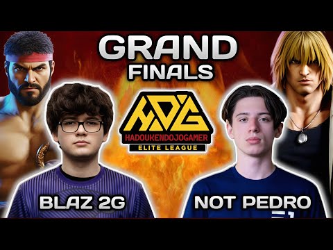 SF6 ▰ Blaz ( Ryu ) VS Not Pedro ( Ken) Grand Finals ( Hadouken Dojo Gamer ) Tournament ▰ HLG.