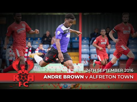 Alfreton 3-3 Harriers 24/09/16: Andre's first Harriers goal