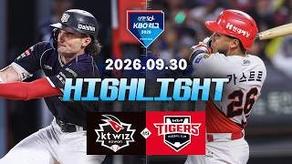 KBO KT 3-2 KIA 하이라이트