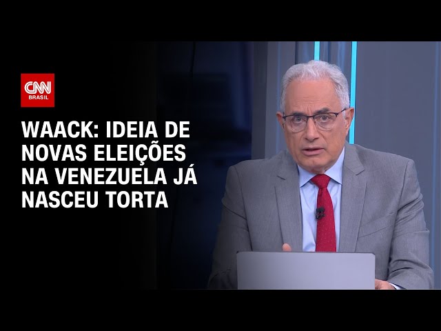 Waack: Ideia de novas eleições na Venezuela já nasceu torta | WW