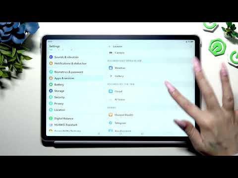HUAWEI MatePad 11.5 (2025) – How to Manage App Permissions