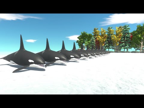 ORCA (X10) VS ALL FACTIONS (X2) - Animal Revolt Battle Simulator