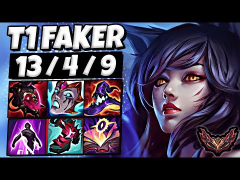 T1 Faker Ahri MID vs Irelia - Patch 25.7 Korea Grandmaster ✅