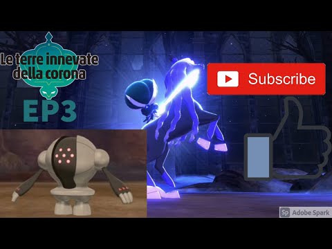 Pokelive catturiamo calyrex e catturiamo registeel le terre innevate della corona ep3