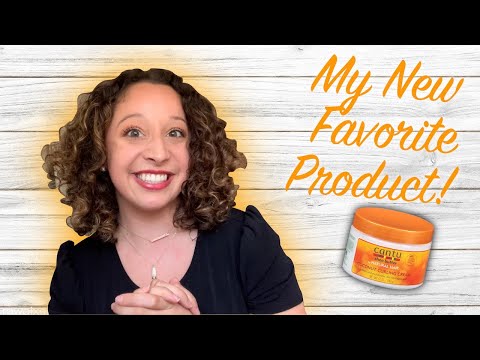 CURLY HAIR REVIEW & DEMO | Cantu Coconut Curling Cream...