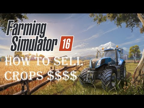 Farming Simulator 16 Guide- Selling Crops