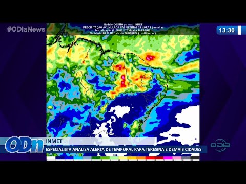 Especialista analisa alerta de temporal para Teresina e demais cidades 15 03 2022