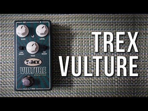 T-Rex Vulture Overdrive Distortion - Mint In Box Green image 5