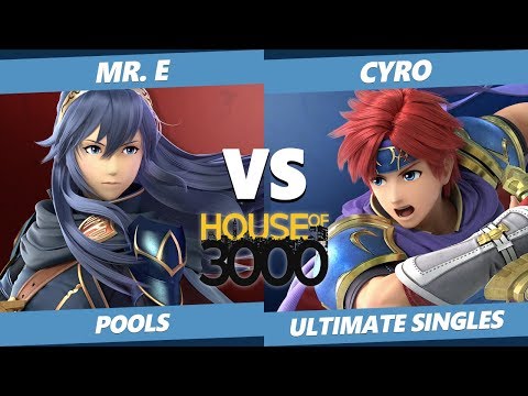 Smash Ultimate Tournament - Mr. E (Lucina) Vs. Cyro (Roy) SSBU Xeno 195 Pools