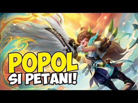LAWAN SAKIT? SANTAI ⁉️INI BUILDNYA⁉️BEST BULID POPOL AND KUPA 2025 | GAMEPLAY TOP GLOBAL POPOL 2025