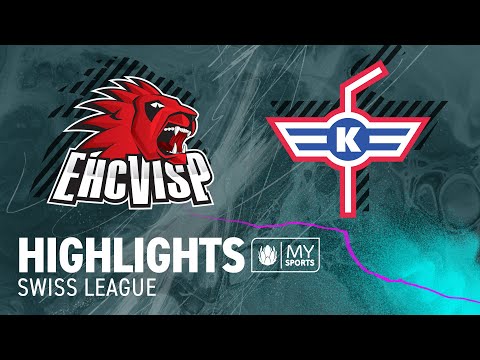 Visp vs. Kloten 1:7 – Highlights Swiss League